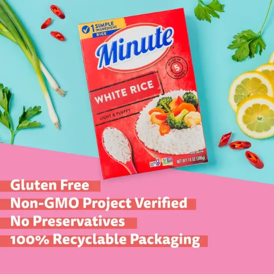 Picture of Minute Rice White Rice, Light & Fluffy